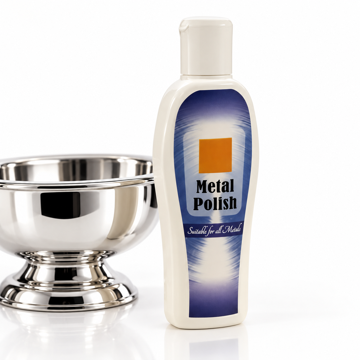 Scratch Remover for Stainless Steel with Protective Polish Finish and Multi-Metal Use