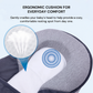 Baby Incline Cushion with Adjustable Leg Support for Newborns 0-12 Months