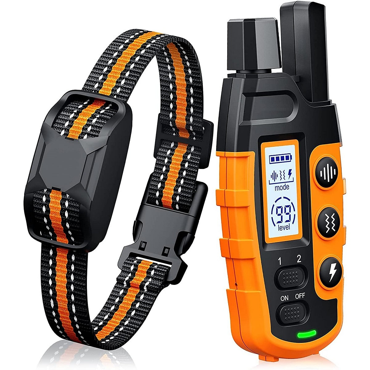 Dog Training Collar with Remote Control and Waterproof Design, 3280ft Range