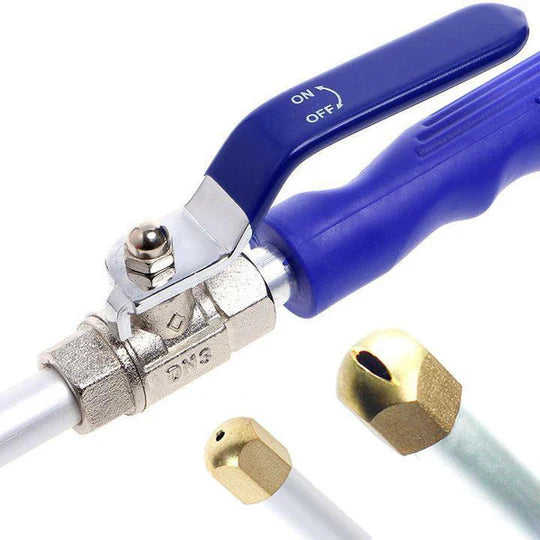 Sjbackyard 2-in-1 High Pressure Cleaner, Metal Water Jet Spray