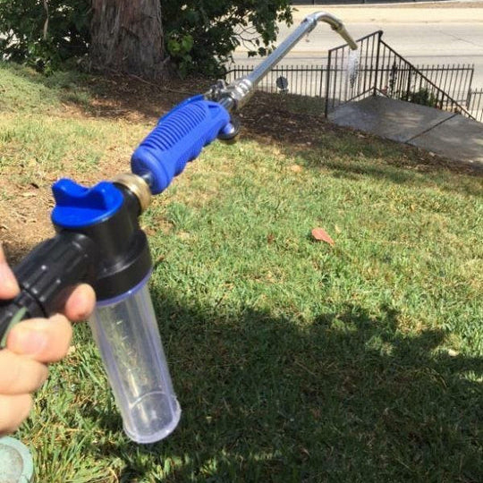 Sjbackyard 2-in-1 High Pressure Cleaner, Metal Water Jet Spray