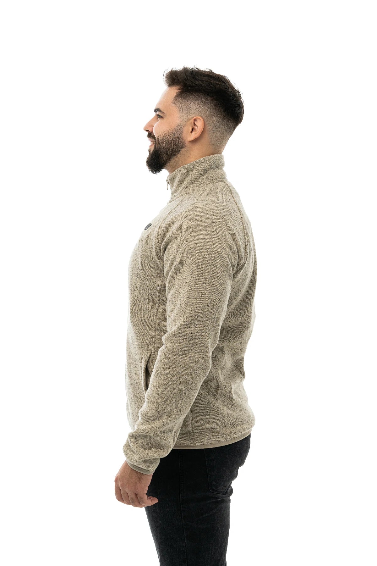 Heated Fleece Jacket with Five Carbon Fiber Zones and Power Bank Compatibility