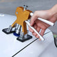 Adjustable Dent Puller Tool with Silicone Base and 18 Repair Tabs