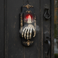 Motion Sensor Doorbell Prop with Sound and Light Effects for Halloween Decorations