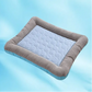 Breathable Pet Cooling Mat with Ice Silk Surface and Reinforced Stitching, Three Sizes