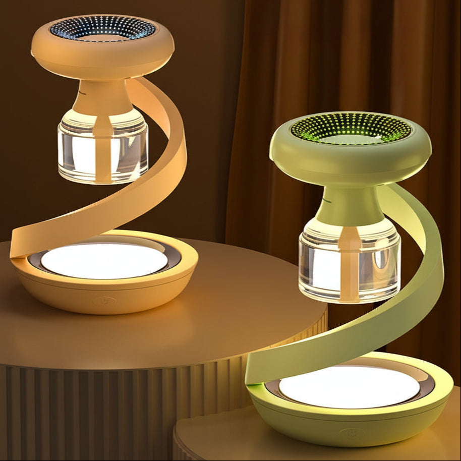Portable Mosquito Repellent Device with Rechargeable Battery and LED Night Light