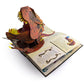 3D Pop Up Dinosaur and Sea Monster Book with Hardcover Binding and Educational Facts