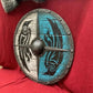 Double Ravens Personalized Battleworn Viking Shield