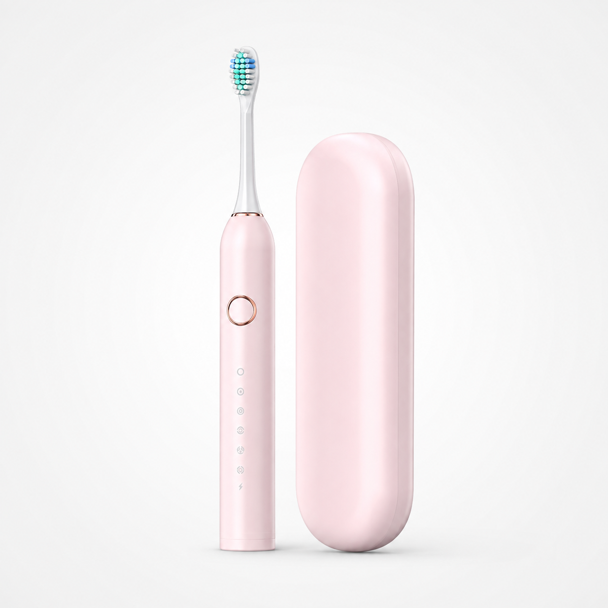 Sonic Electric Toothbrush with Timer and Four Replacement Heads, IPX7 Rated