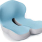 Memory Foam Seat Cushion with Non Slip Base and Machine Washable Cover