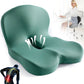 Memory Foam Seat Cushion with Non Slip Base and Machine Washable Cover