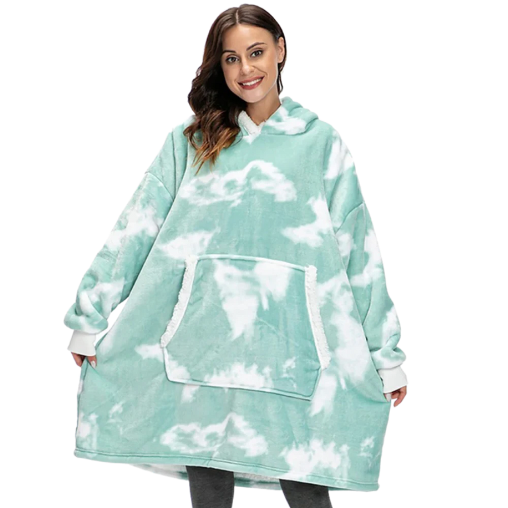 Mygametables Giant Blanket Hoodie, 2-in-1 Blanket and Hoodie