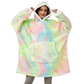 Mygametables Giant Blanket Hoodie, 2-in-1 Blanket and Hoodie
