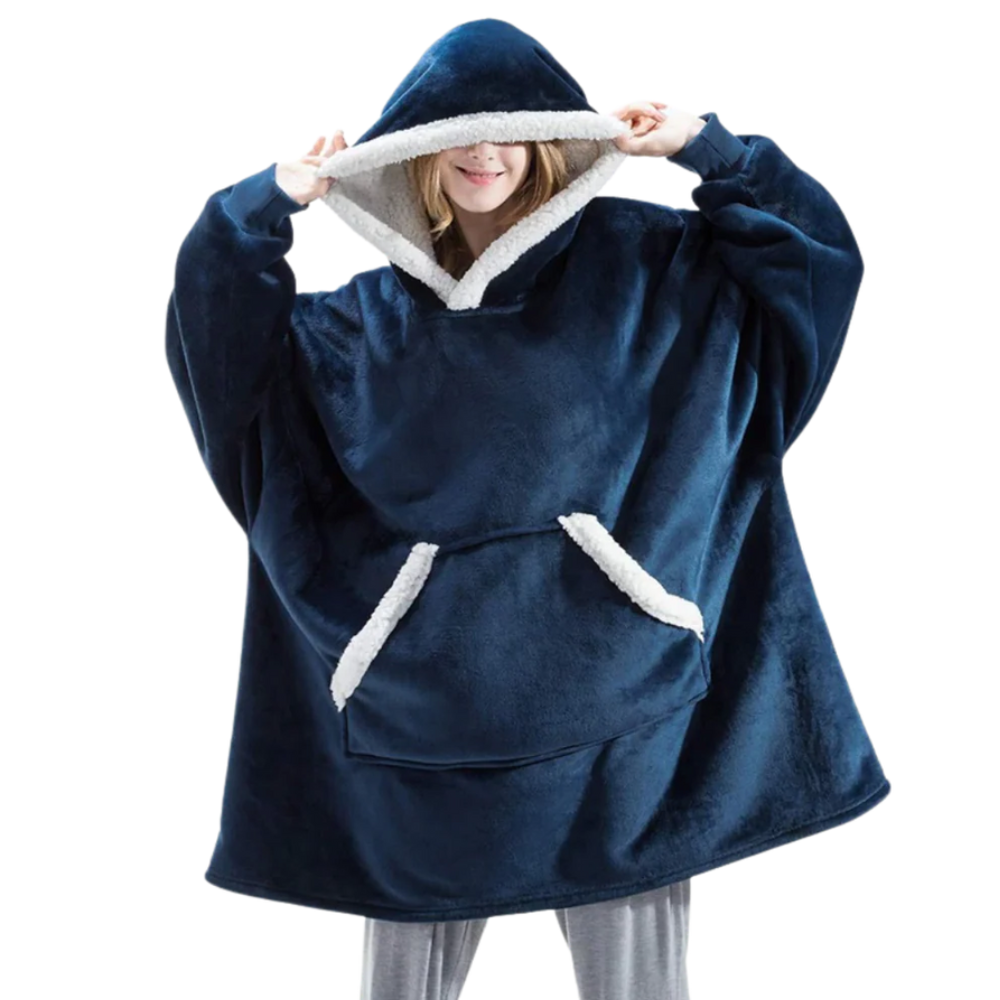 Mygametables Giant Blanket Hoodie, 2-in-1 Blanket and Hoodie