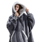 Mygametables Giant Blanket Hoodie, 2-in-1 Blanket and Hoodie