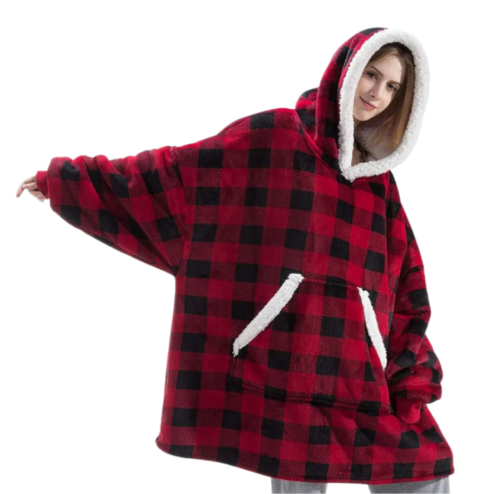 Mygametables Giant Blanket Hoodie, 2-in-1 Blanket and Hoodie