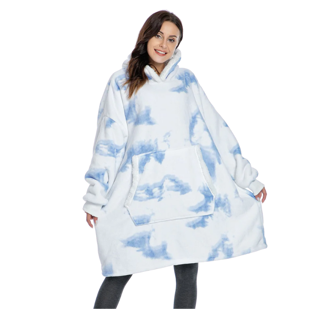 Mygametables Giant Blanket Hoodie, 2-in-1 Blanket and Hoodie