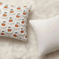 Pumpkin Pattern Cushion Cover with Microfiber Blend Fabric, 18x18 Inches