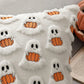 Pumpkin Pattern Cushion Cover with Microfiber Blend Fabric, 18x18 Inches