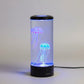 Floating Jellyfish Aquarium Lamp with 5 LED Color Modes and Quiet Motor