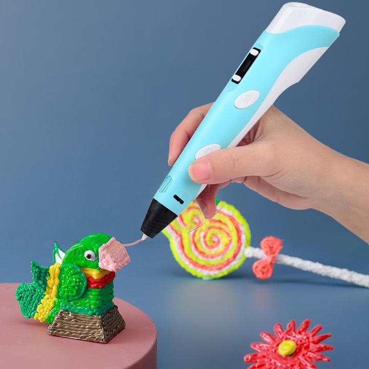 3D Drawing Pen with Temperature Control and Variable Speed, 50m Filament Included