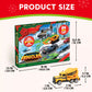 24 Diecast Cars Advent Calendar with Numbered Doors and Varied Vehicle Types