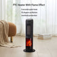 27" Ceramic Tower Space Heater, Electric Heater for Large Rooms with 3D Flame, Oscillation & Remote Control