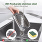 Electric Heated Lunch Box, Cordless 12000mAh Portable Food Warmer, Leak Proof Stainless Steel Container with Timer