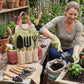 Gardening Tools Set of 10, Complete Heavy Duty Garden Tools Set