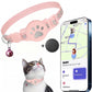 Pet Cat Locator Collar, Waterproof Reflective Collar with Apple Find My Tracker for iOS