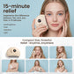 Heated Jaw & Neck Massager, Jaw Massage Tool with Vibration, Ergonomic Multi Point Design