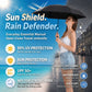 Mini Travel Umbrella, Compact Pocket Size Umbrella with UV Sun Protection for Travel and Daily Use