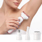 4 in 1 Electric Lady Shaver, Body Hair Trimmer for Face, Nose, Eyebrows & Underarms, Rechargeable Women’s Grooming Kit