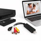 VHS to Digital Converter with Playback & Capture, Video Tape to Digital Converter