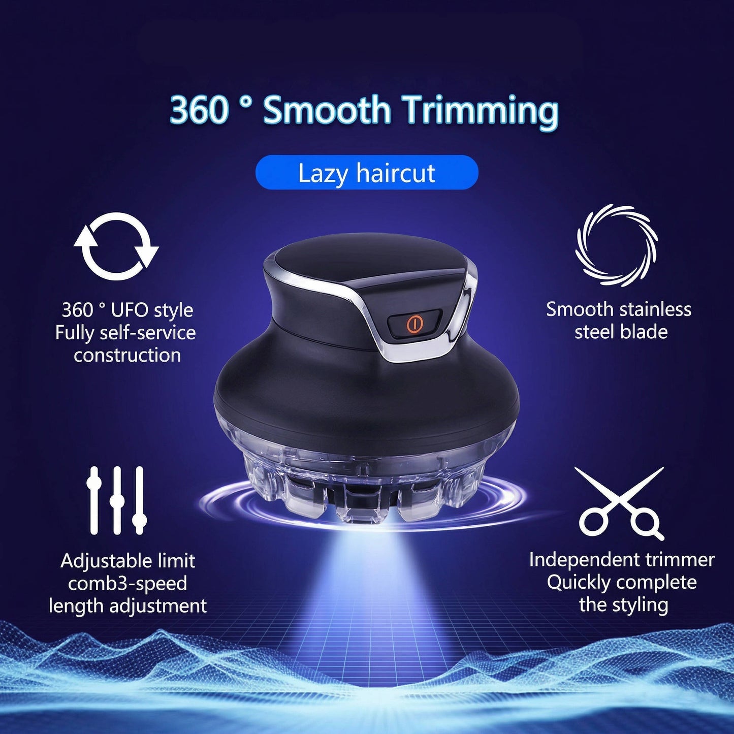 Cordless Hair Clipper for Precision Grooming and Styling