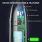 Digital Breathalyzer, Contactless Portable BAC Tester with 2.7K Display, Personal Alcohol Tester