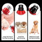 Pet Nail Grinder, Dustproof Electric Trimmer with LED Light, 6 Speeds for Dogs & Cats