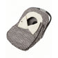 Winter Car Seat Cover, Warm Stroller Cover for Baby Car Seats and Outdoor Use