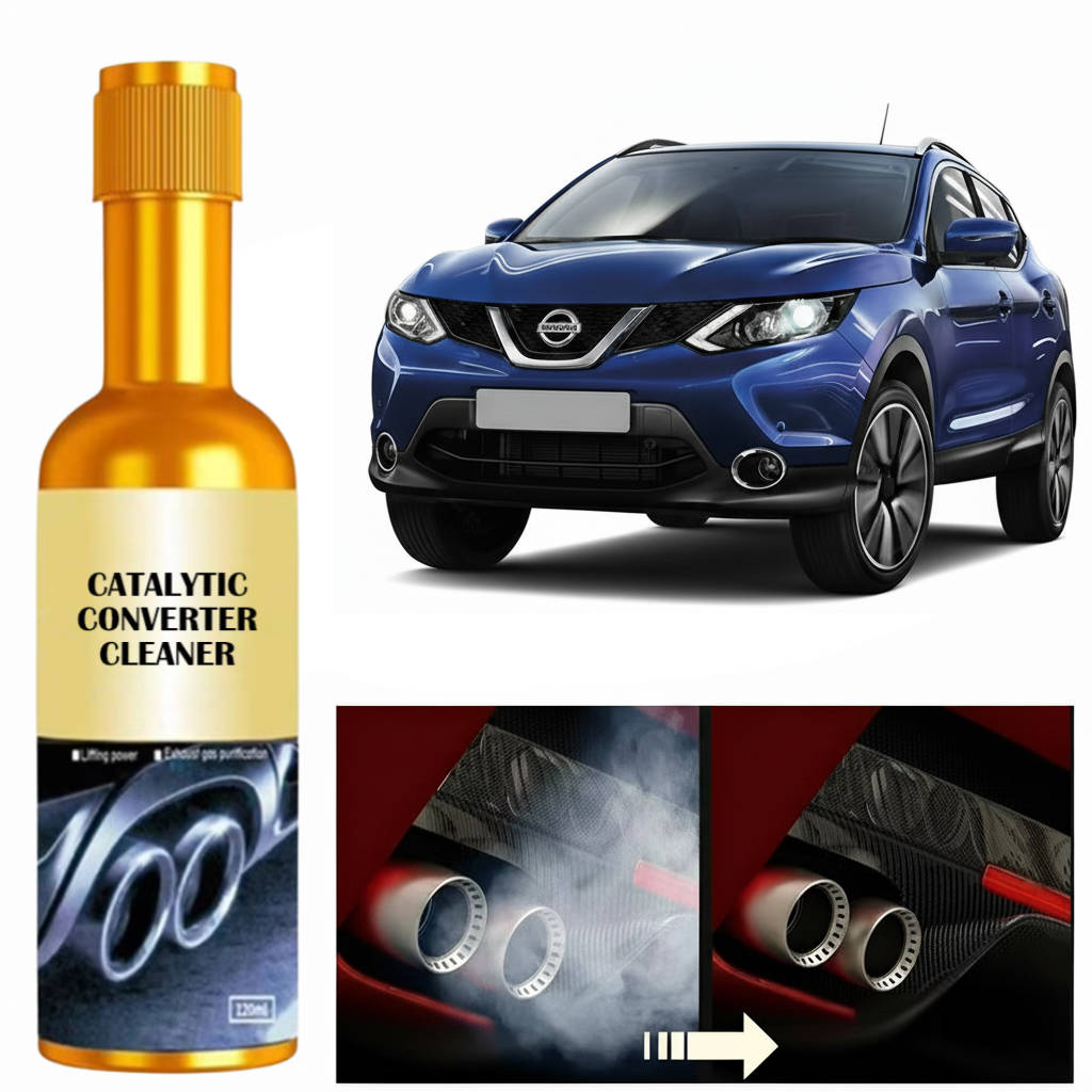 Engine Fuel System Cleaner with Catalytic Converter Treatment for Gasoline Vehicles