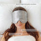 Weighted Sleep Mask, Strapless 360 Wraparound Light Blocking Eye Mask for Deep Pressure Relaxation, Travel and Stress Relief