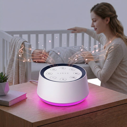 White Noise Sound Machine with 30 Soothing Sounds, for Adults Baby Kids, Sleep Machines