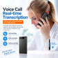 AI Voice Recorder, Smart Meeting Notes, Real Time Translation & AI Noise Reduction, Portable Digital Audio Recorder