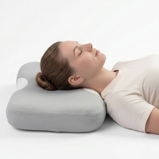 Ergonomic Cervical Neck Support Pillow, Orthopedic Contour Design for Neck and Shoulder Pain Relief