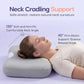 Ergonomic Cervical Neck Support Pillow, Orthopedic Contour Design for Neck and Shoulder Pain Relief