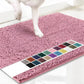 Door Mat, Super Absorbent Indoor/Outdoor Mud Scraper, Non-Slip Washable Entrance Rug
