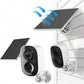 2K Solar Wireless Security Camera 2 Pack, Outdoor WiFi Camera Motion Detection Color Night Vision IP65