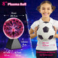 8 Inch Huge Plasma Globe, Touch & Sound Sensitive Electric Lightning Ball Lamp for Home Decor and Parties