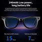 Smart Glasses with Camera, Real Time Translator, Wearable Video Recording Glasses