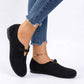 Slip On Loafers with Memory Foam Insole and Arch Support for All-Day Walking