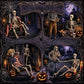 2 Pack 36 Inch Halloween Skeleton Decorations, Movable Joint Skeletons for Haunted Houses, Front Lawn and Graveyard Props